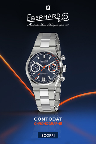 Banner pubblicitario Eberhard & Co. Contodat formato 320x480, campagna programmatica
